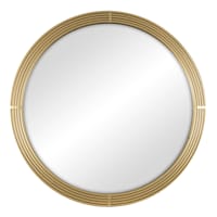 Tracey Boyd 34D Gold Ribbed Mirror