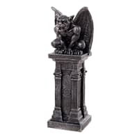 Midnight Shadows Halloween Gargoyle on Base, 10.6"