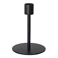 Found & Fable Black Metal Candle Holder, 5.5"