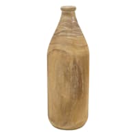 Honeybloom Natural Wooden Vase, 16"