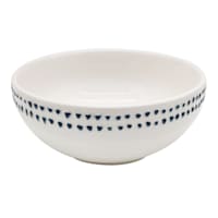 Honeybloom Blue Dot Cereal Bowl
