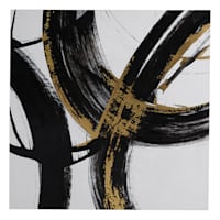 Crosby St. Abstract Canvas Wall Art, 36"