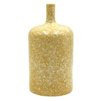 Tracey Boyd Yellow Ceramic Vase, 9"