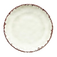 Honeybloom White Melamine Salad Plate, 9"