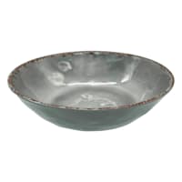 Honeybloom Grey Melamine Bowl, 8"