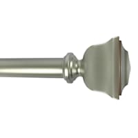 1" Bronze Square Curtain Rod, 72-120"