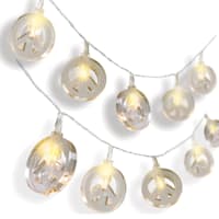 LED Peace Symbol String Lights