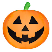 Jack-o'-Lantern Halloween Inflatable, 5'