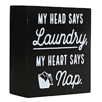 5X5 Heart Says Nap Block
