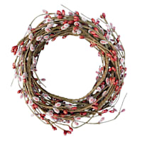 Red Pips Coiled Garland, 5'