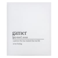 Gamer Canvas Wall Art, 10x12