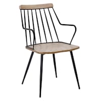 Honeybloom Whitley Dining Chair, Neutral