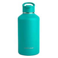 Powder-Coated Teal Timber Bottle, 64oz