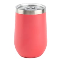 Lychee Pink Wine Tumbler, 14oz