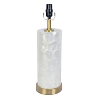 Tracey Boyd 18 Inch Mop Shell Lamp Table Lamp