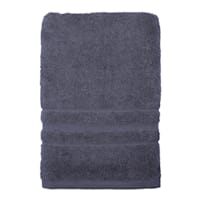 Essential Solid Dark Grey Bath Towel, 30x54