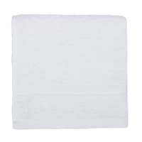Essential Solid White Washcloth, 13"