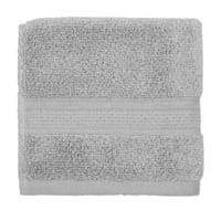 Providence Luxury Grey Washcloth, 13"