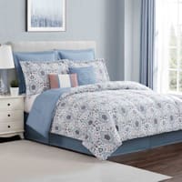 Honeybloom 8-Piece Authentic Tapestry Essential Comforter Set, King
