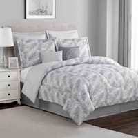 Grey feather comforter discount