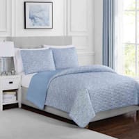 Montana 3-Piece Blue Quilt Set, King
