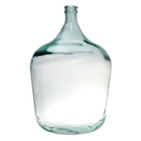 Spanish Glass Carafe Vase, 22"