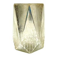 Tracey Boyd Mercury Glass Candle Holder, 7.5"