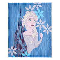 Frozen Glitter Canvas Wall Art, 11x14