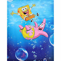 SpongeBob & Patrick Canvas Wall Art, 12x16