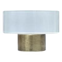 Tracey Boyd Acrylic Disk Finial with Gold Base, 7.5"
