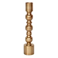 Tracey Boyd Metallic Metal Candle Holder, 13"