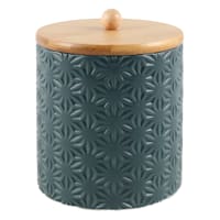 Tracey Boyd Floral Design Ceramic Canister, 5"