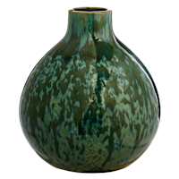 Tracey Boyd Green Ceramic Vase, 8"