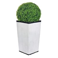 Topiary Ball in Grey Pot, 34"