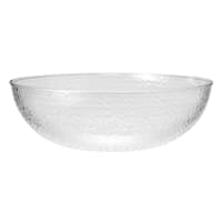 10-Quart Hammered Plastic Serving Bowl, 15"