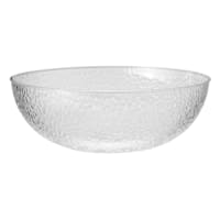 Hammered Plastic Serve Bowl,  5.2qt
