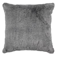 Grey Luxury Throw Pillow, 18"