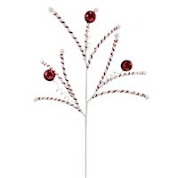 The Elf on the Shelf® Red & White Twig Ball Pick, 30"