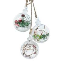 Homespun Holiday Berry Snowball Ornament