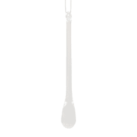 Clear Drop Ornament, 6"