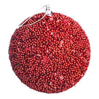 The Elf on the Shelf® Red Beaded Ball Ornament, 7"