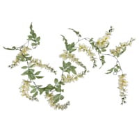 Yellow Wisteria Floral Garland, 72"
