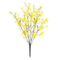 Yellow Forsythia Floral Stem, 23"