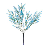 7-Head Blue Astilbe Floral Bush, 19"