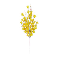 Yellow Forsythia Floral Stem, 29"