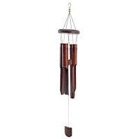 Bamboo Wood Wind Chime, 36"