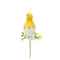 Homespun Easter Chick Pick, 11"