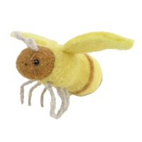 Honeybloom Yellow Bee Decor, 5.5"