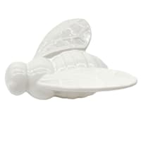 White Ceramic Bee, 5"