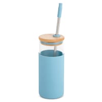 Laila Ali Blue Fortune Tumbler, 17oz
